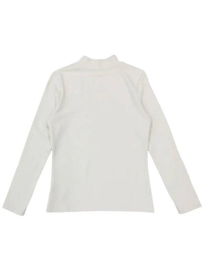 Heated double brushed stretch functional top IVORY - MONBIRDIE GOLF - BALAAN 2