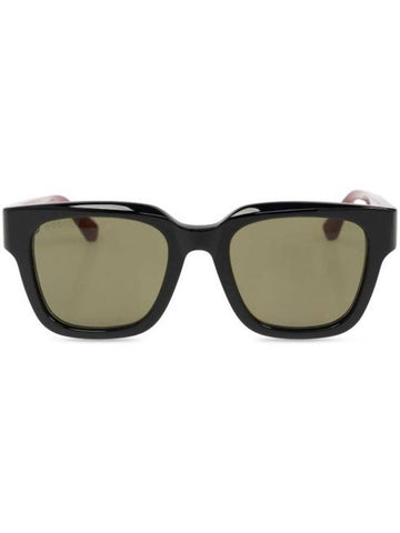 Low Nose Bridge Fit Sunglasses Black - GUCCI - BALAAN 1