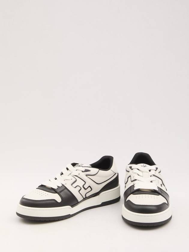 Match Low Top Sneakers Black - FENDI - BALAAN 6