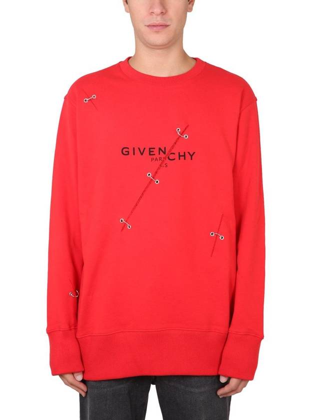 Givenchy Felpa Con Dettagli Di Metallo - GIVENCHY - BALAAN 1