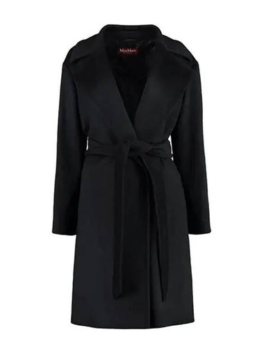 Tigre Wool Single Coat Black - MAX MARA - BALAAN 1