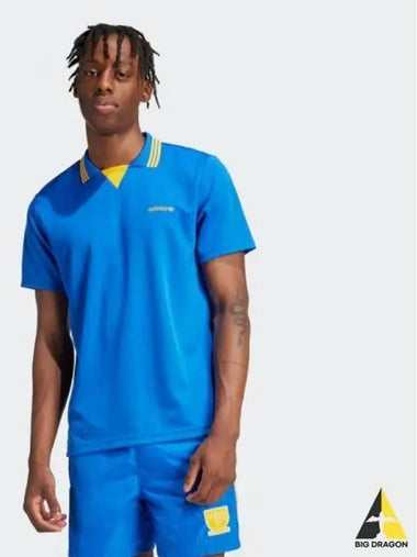 Polo t shirt BLUE - ADIDAS - BALAAN 1