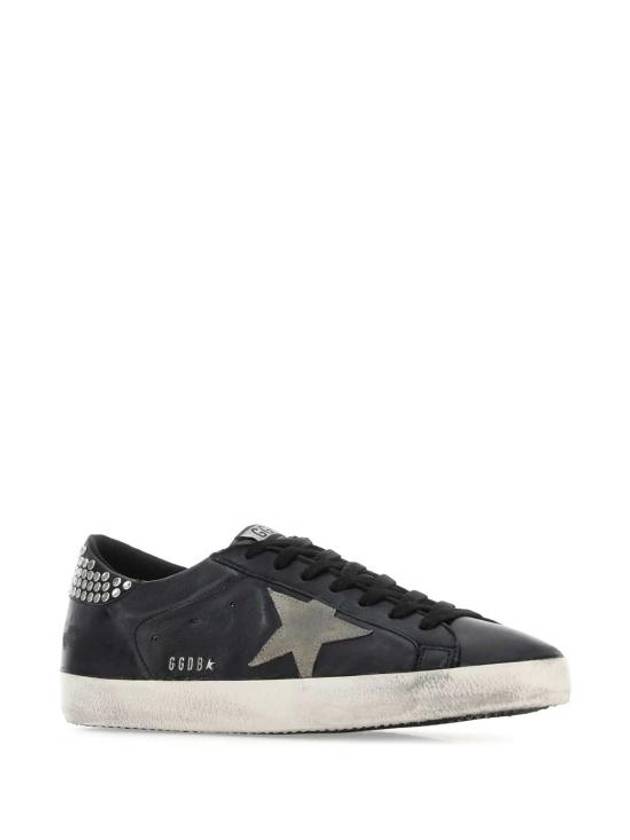 Superstar Metallic Low Top Sneakers Black - GOLDEN GOOSE - BALAAN 3