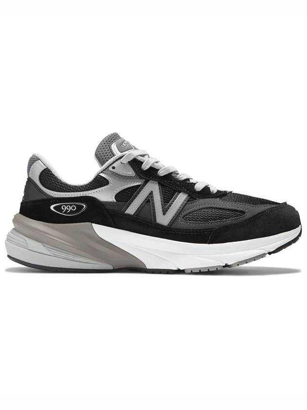 990 Low Top Sneakers Black Grey - NEW BALANCE - BALAAN 4