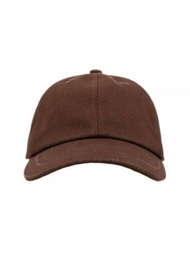 Logo Detail Cotton Ball Cap Brown - JACQUEMUS - BALAAN 2