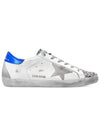 Superstar Leopard Low Top Sneakers Blue White - GOLDEN GOOSE - BALAAN 3