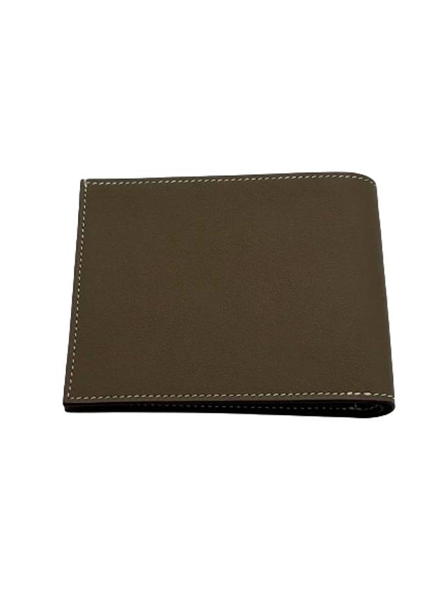 Citizen Twill Compact Card Wallet Brown - HERMES - BALAAN 3