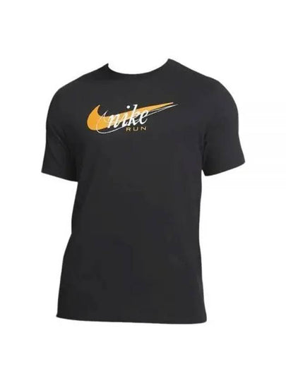 Dri-Fit Running Short Sleeve T-Shirt Black - NIKE - BALAAN 2