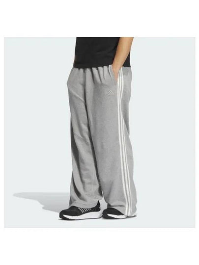 ST 3S Knit Cotton Track Pants Grey - ADIDAS - BALAAN 2