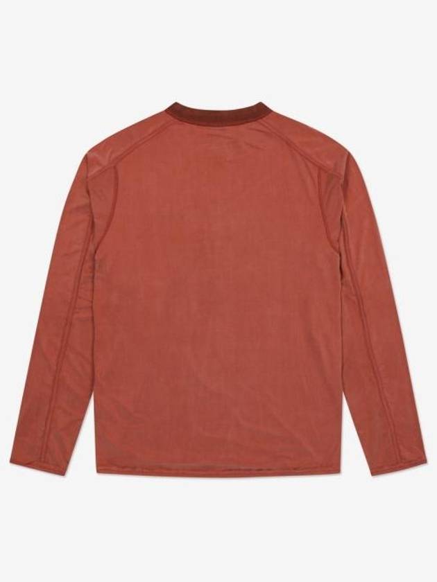 Le Jao Logo Print Cupro Long Sleeved T-shirt Red - JACQUEMUS - BALAAN 3