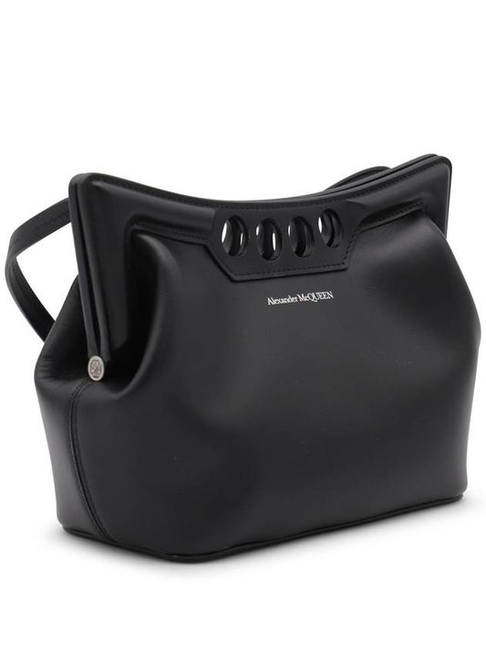 The Peak Mini Shoulder Bag Black - ALEXANDER MCQUEEN - BALAAN 1