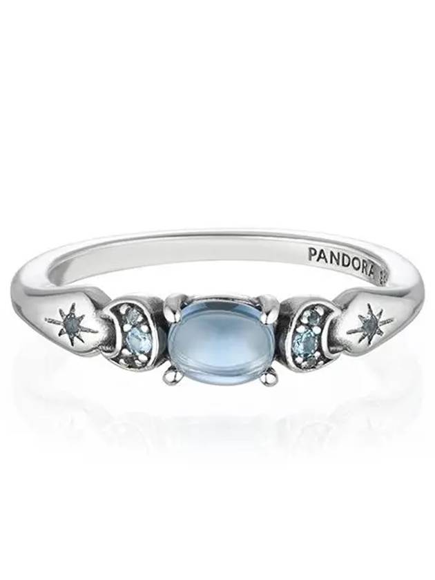 Disney Aladdin Princess Jasmine Ring Blue Silver - PANDORA - BALAAN 2