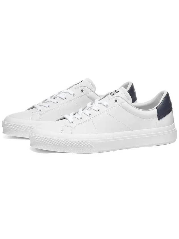 City Sport Leather Low Top Sneakers White - GIVENCHY - BALAAN.