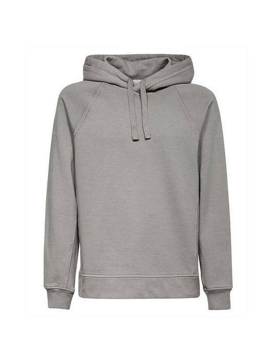 Men's Logo Patch Cotton Hoodie Grey - TEN C - BALAAN 2