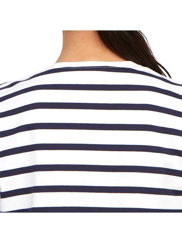 Cauville Striped Short Sleeve T-Shirt - SAINT JAMES - BALAAN 8