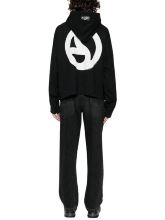 Acne AS logo hood CI0161 BLACK - ACNE STUDIOS - BALAAN 2