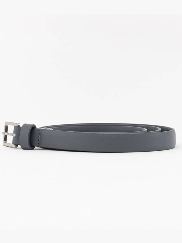 Men's French Leather Belt Gray - BOTTEGA VENETA - BALAAN 4