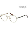 Round Metal Eyeglasses Gold - MONCLER - BALAAN 2