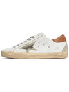 Superstar Brown Tab Sneakers White - GOLDEN GOOSE - BALAAN 5