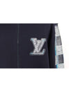 Wool End Leather Set Navy XL M - LOUIS VUITTON - BALAAN 3