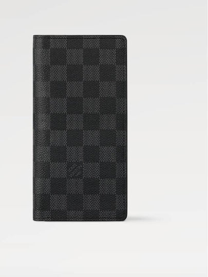 Brazza Damier Canvas Long Wallet Graphite - LOUIS VUITTON - BALAAN 2