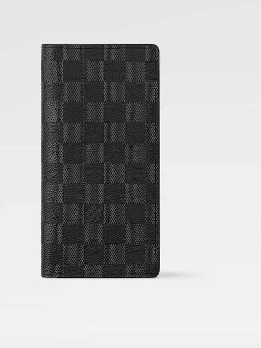 Brazza Damier Canvas Long Wallet Graphite - LOUIS VUITTON - BALAAN 2