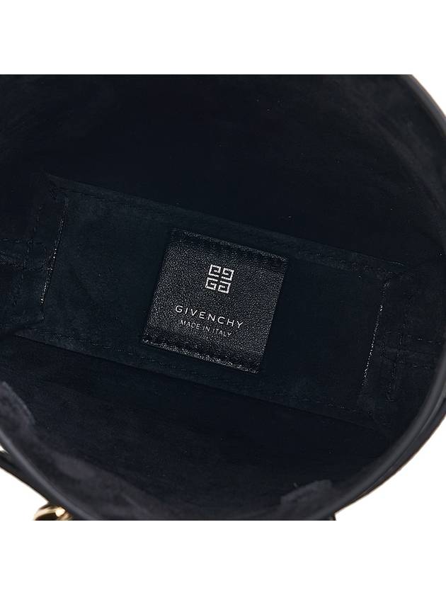 Voyou Leather Phone Pouch Bag Black - GIVENCHY - BALAAN 10