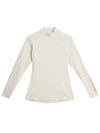 Asa Logo Print Long Sleeve T-Shirt Almond Milk - J.LINDEBERG - BALAAN 2