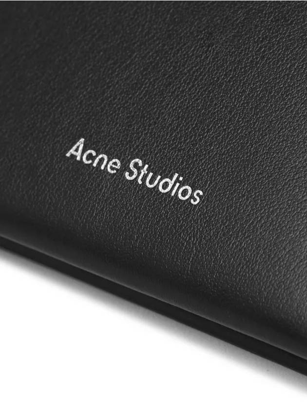 Logo Bifold Card Wallet Black - ACNE STUDIOS - BALAAN 5