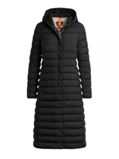 Women's Omega Hooded Long Padding Black - PARAJUMPERS - BALAAN 2