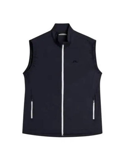 Men's Ash Light Packable Vest Navy - J.LINDEBERG - BALAAN 2