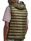 D.D. Shell Goggles Down Vest Green - CP COMPANY - BALAAN 4