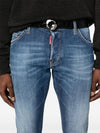 Sexy Twist Skinny Jeans Blue - DSQUARED2 - BALAAN 3