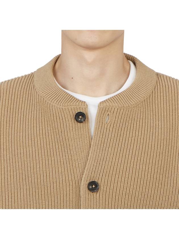 Men's Cardigan SKIPPER JACKET CAMEL - ANDERSEN-ANDERSEN - BALAAN 8