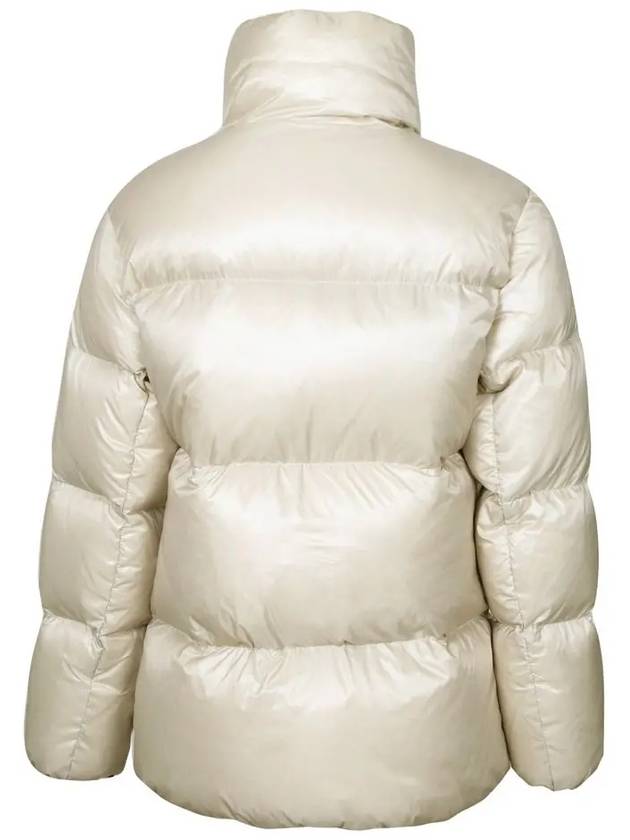 ALLORO Belted Padding Jacket White VDDJ02426K0001 WHS - DUVETICA - BALAAN 3