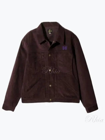 Penny Jean Corduroy Jacket C PE 14W Bordeaux PU216 - NEEDLES - BALAAN 1