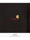 American Script Long Sleeve T-Shirt Black - CARHARTT WIP - BALAAN 7