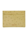 Logo Card Wallet Yellow - PRADA - BALAAN 3