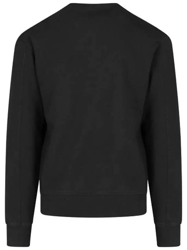 Lens Wappen Logo Sweatshirt Black - CP COMPANY - BALAAN 4