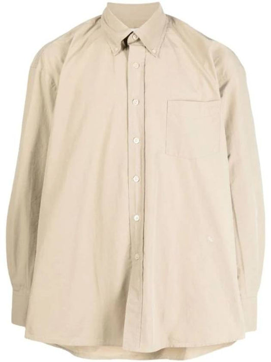 Borrowed Long Sleeve Shirt Khaki - OUR LEGACY - BALAAN 1