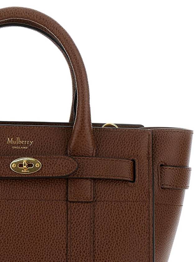 Bayswater Tote Bag Brown - MULBERRY - BALAAN 5