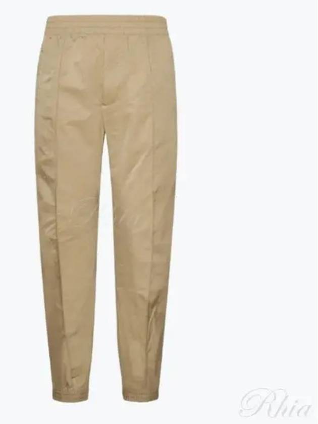 Bending Waist Crop Baggy Pants Beige - BOTTEGA VENETA - BALAAN 2