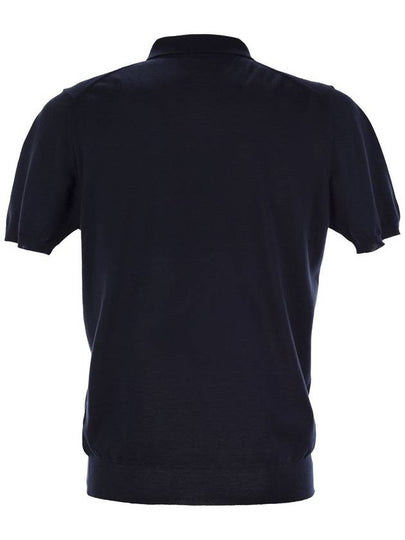 Short-sleeved polo-zip - KITON - BALAAN 2