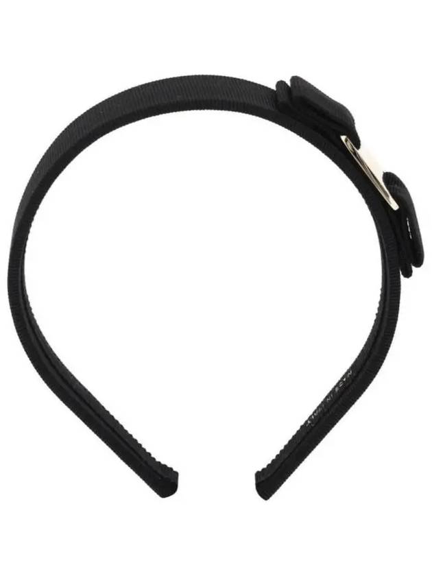 Vara Bow Hairband Black - SALVATORE FERRAGAMO - BALAAN 2