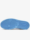 W Jordan 1 Low UNC University Blue Light Blue AO9944 441 - JORDAN - BALAAN 6