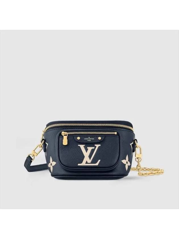 Mini Bumbag Navy - LOUIS VUITTON - BALAAN 1