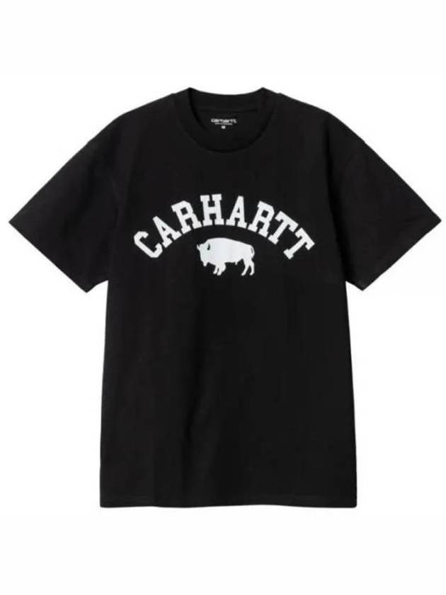 Locker Short Sleeve T-Shirt Black - CARHARTT WIP - BALAAN 2