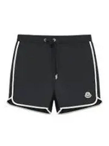 2C00008 53326 999 Logo Patch Swim Shorts - MONCLER - BALAAN 1