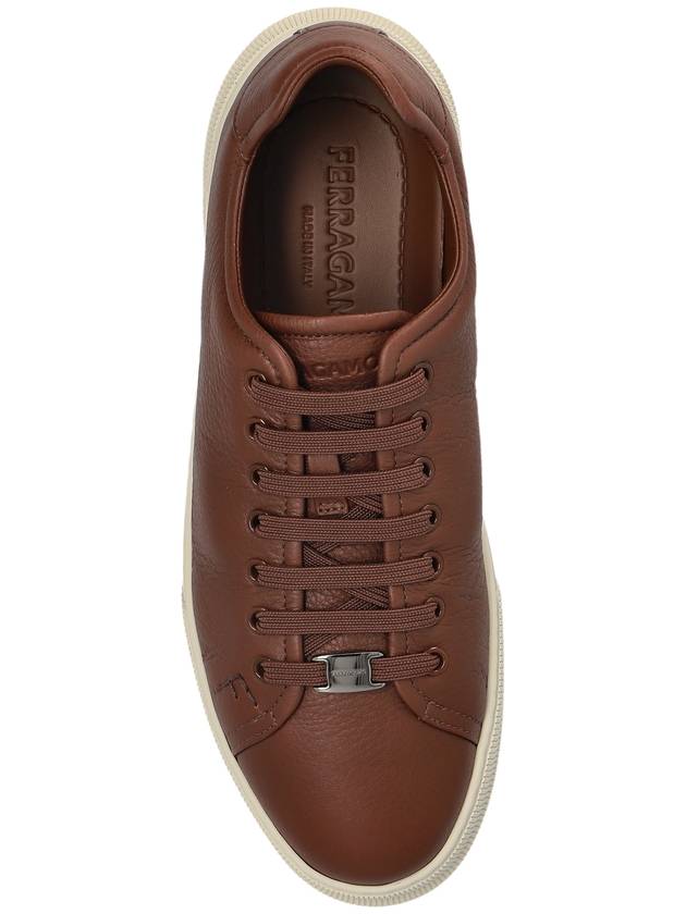 FERRAGAMO Sneakers Bruce, Men's, Brown - SALVATORE FERRAGAMO - BALAAN 6