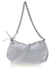 Le Cagole Chain Mini Shoulder Bag White - BALENCIAGA - BALAAN 4